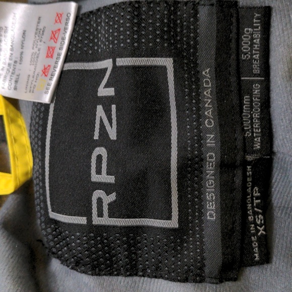Ripzone Core Strobe Yellow Snowboard Ski Snow Pants XS - Picture 11 of 12